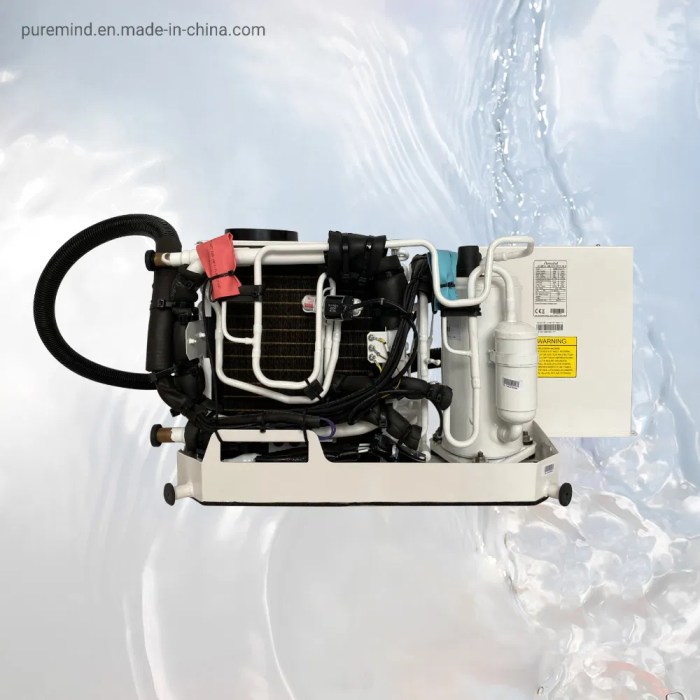Carry on boat air conditioner