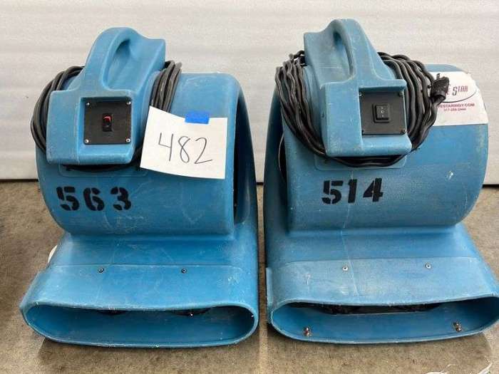 Dri eaz air movers